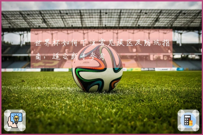 世界杯如何下注常见误区及防坑指南，适合新手参考