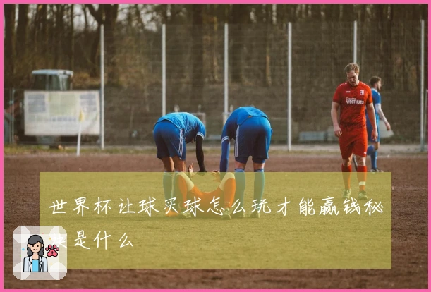 世界杯让球买球怎么玩才能赢钱秘诀是什么