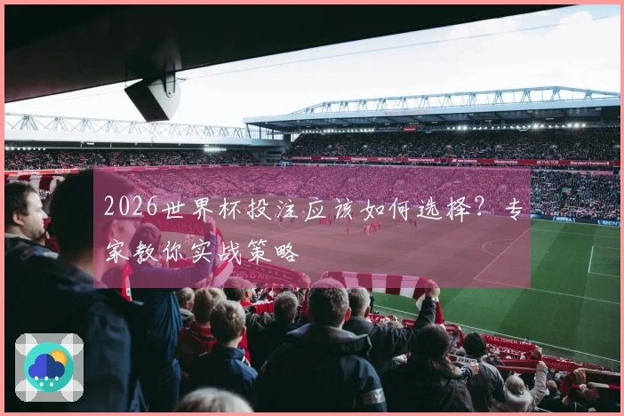 2026世界杯投注应该如何选择？专家教你实战策略